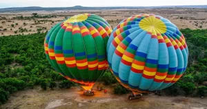Kenya hot air balloon safari